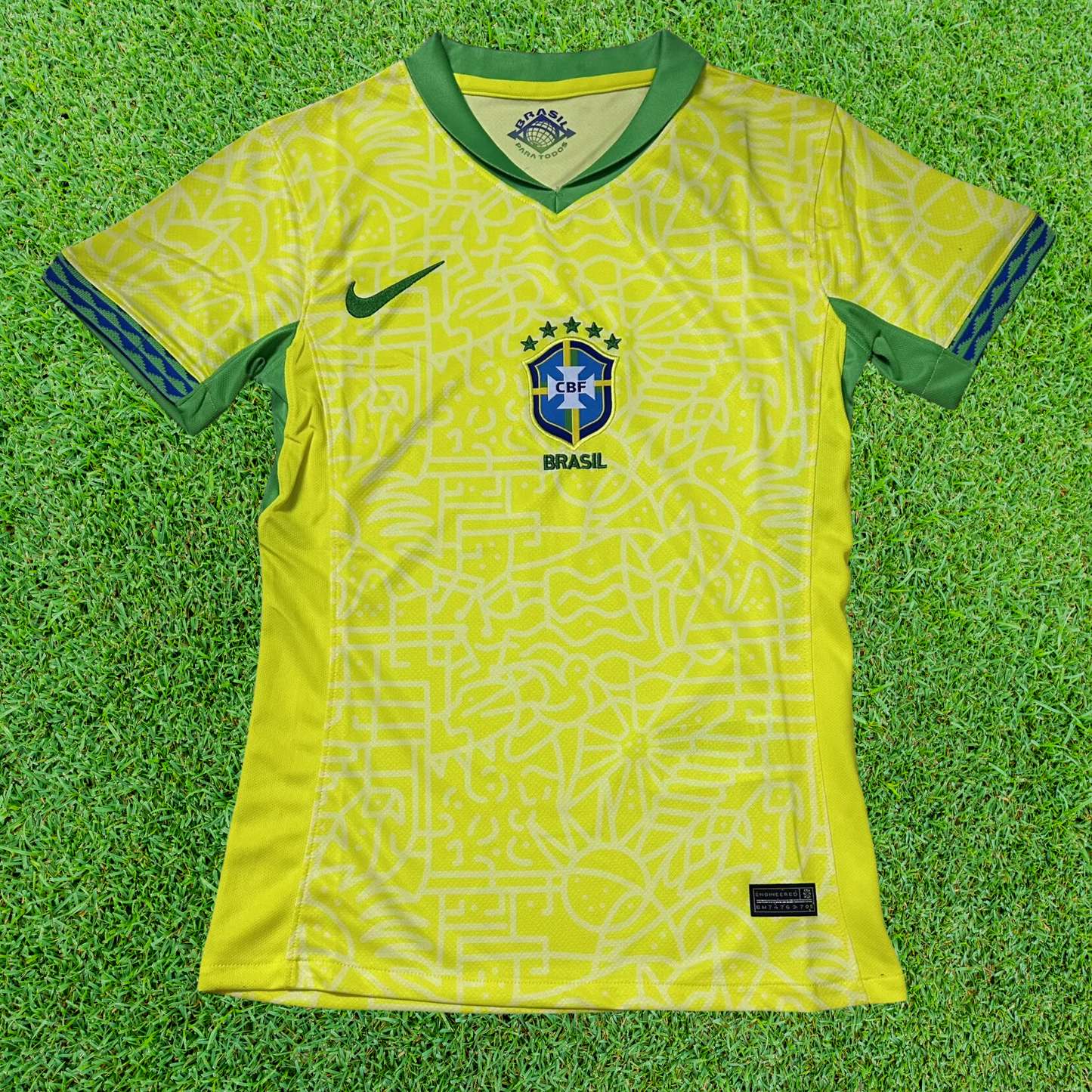 Brazil Home Jersey 24/25 Women's Fan Version