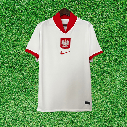 Camiseta local de Polonia 2024, versión para aficionados 