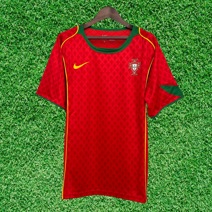Portugal Home Jersey 2004 Retro 