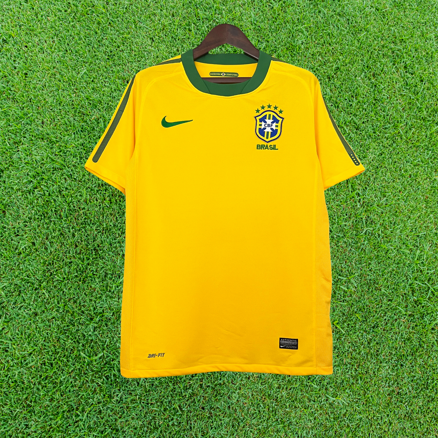 Brazil Home Jersey 2010 Retro
