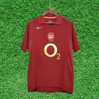 Arsenal Home Shirt 05/06 Retro 