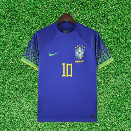 Brazil Away Jersey 2022 Fan Version