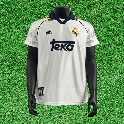 Real Madrid Home Jersey 98/00 Retro 
