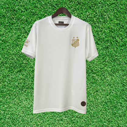 Santos Pelé 1000 Goals White Jersey 25/26 Fan