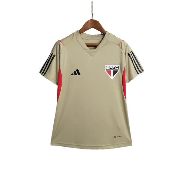 Camiseta de entrenamiento del Sao Paulo 23/24 - Dorada - Mujer