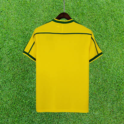 Brazil Home Jersey 1998 Retro