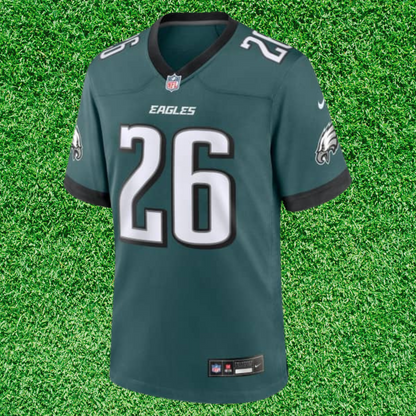 Eagles Jersey #26 Barkley Dark Green NFL 