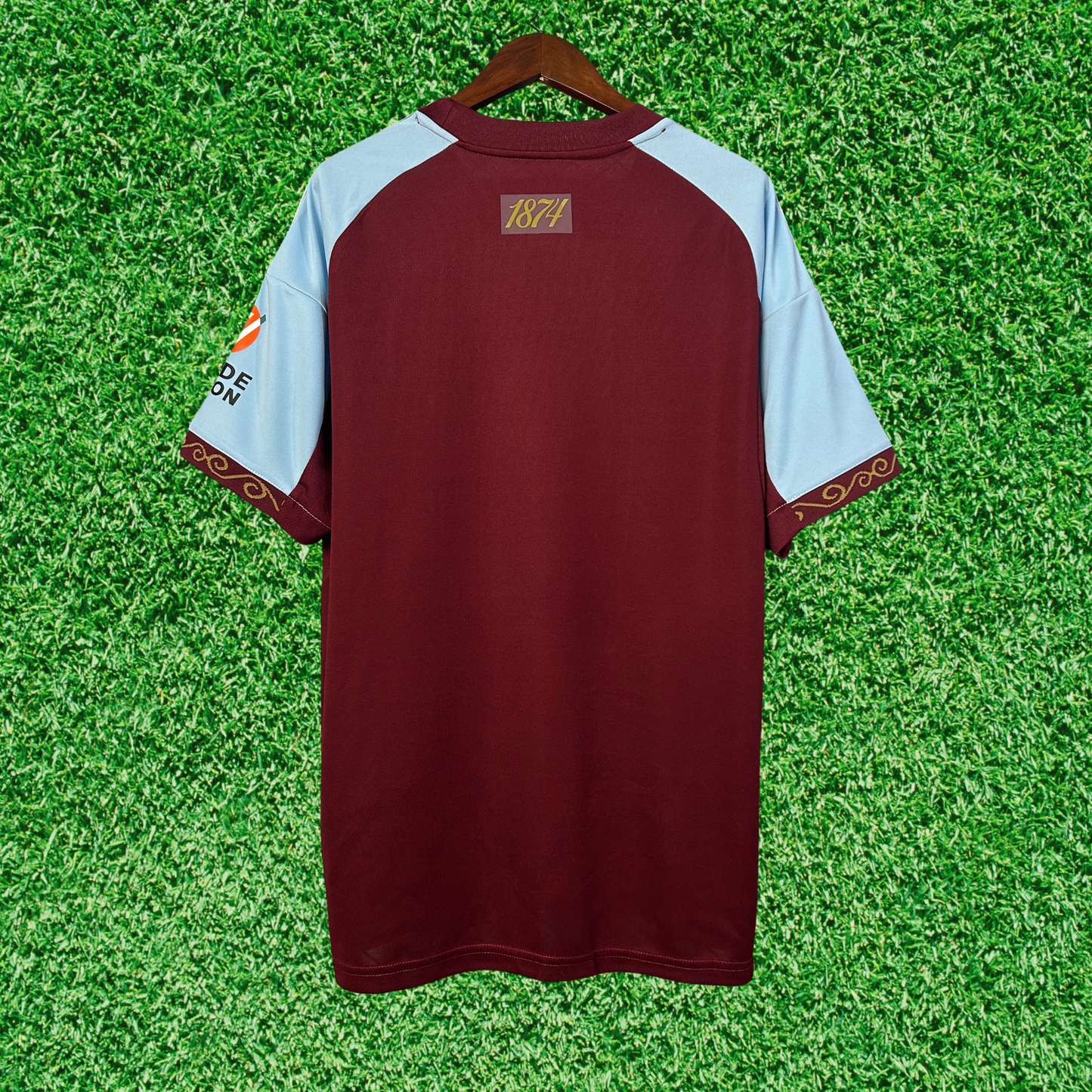 Camiseta local del Aston Villa 25/26, versión para aficionados 