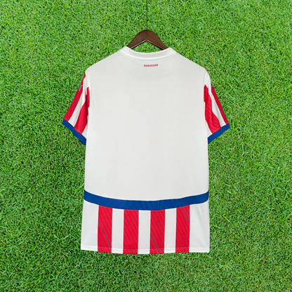 Paraguay Home Jersey 2025 Fan Version 