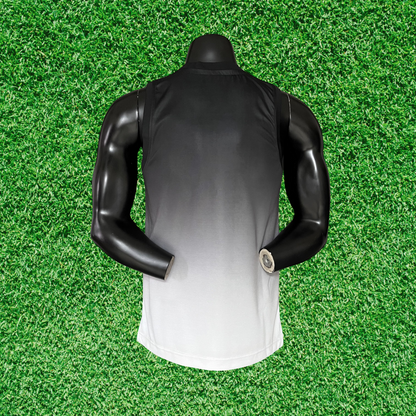 Camiseta blanca y negra del Corinthians 25/26, versión para aficionados 