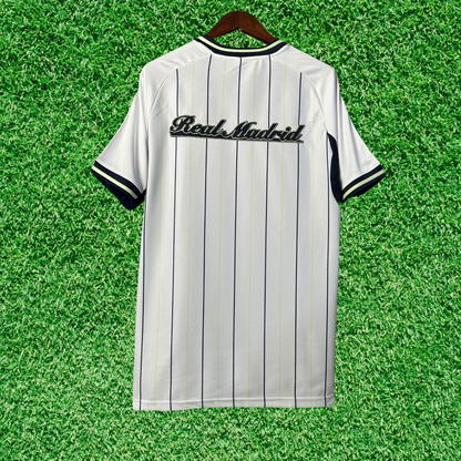 Real Madrid Baseball Jersey - US Pack 25/26 Retro 