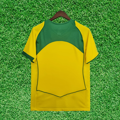 Brazil Home Jersey 2004 Retro 