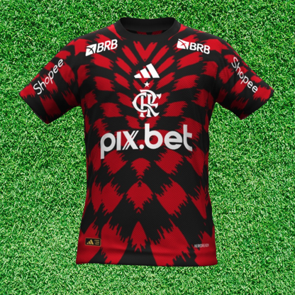 Flamengo Pre-Match Jersey 25/26 Fan Version