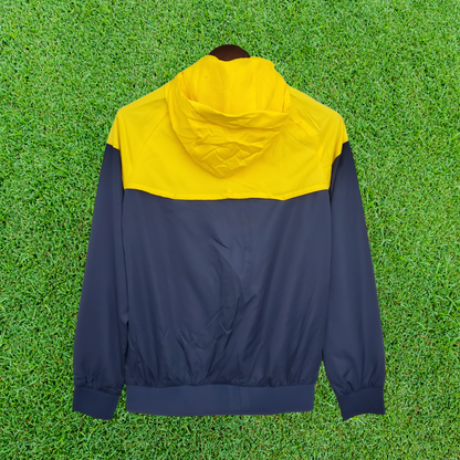 Brazil Blue/Yellow Windbreaker