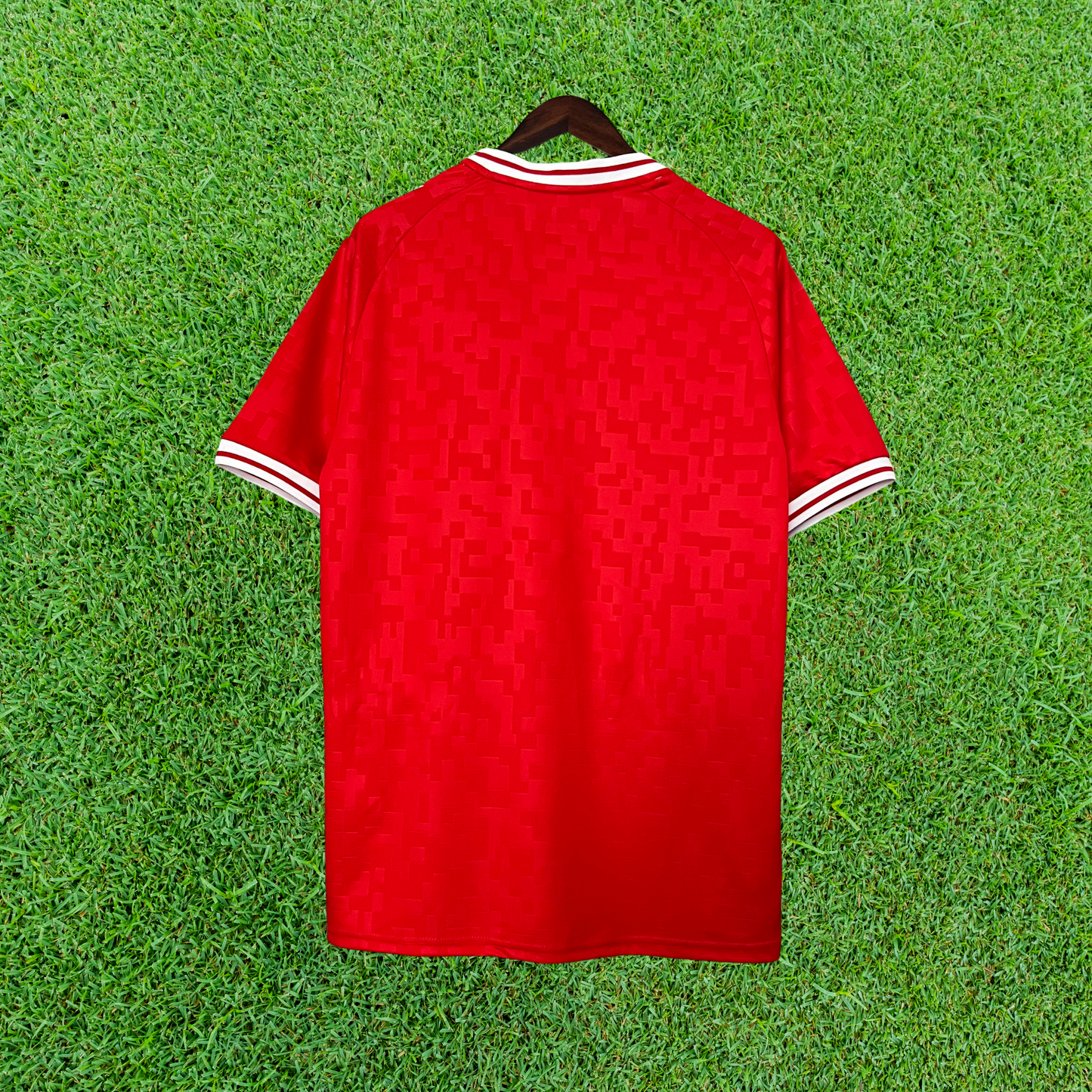 Camiseta local de Dinamarca 2024, versión para aficionados 