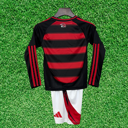 Flamengo Home Kit Long Sleeve 25/26 Kids
