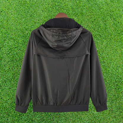 Brazil Black Windbreaker