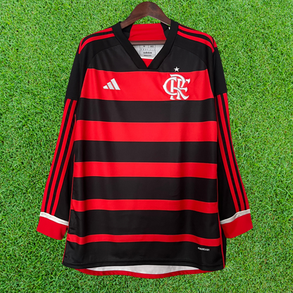 Flamengo Home Jersey 24/25 Long Sleeve