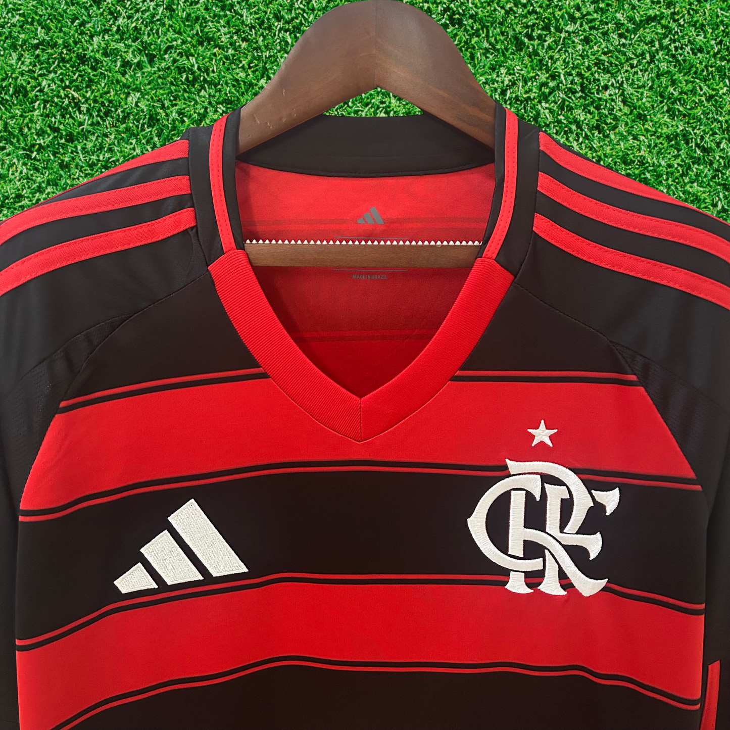 Camisa Flamengo I 25/26 Manga Longa