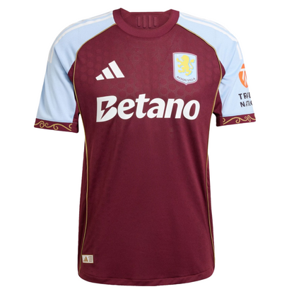 Camiseta local del Aston Villa 25/26, versión para aficionados 
