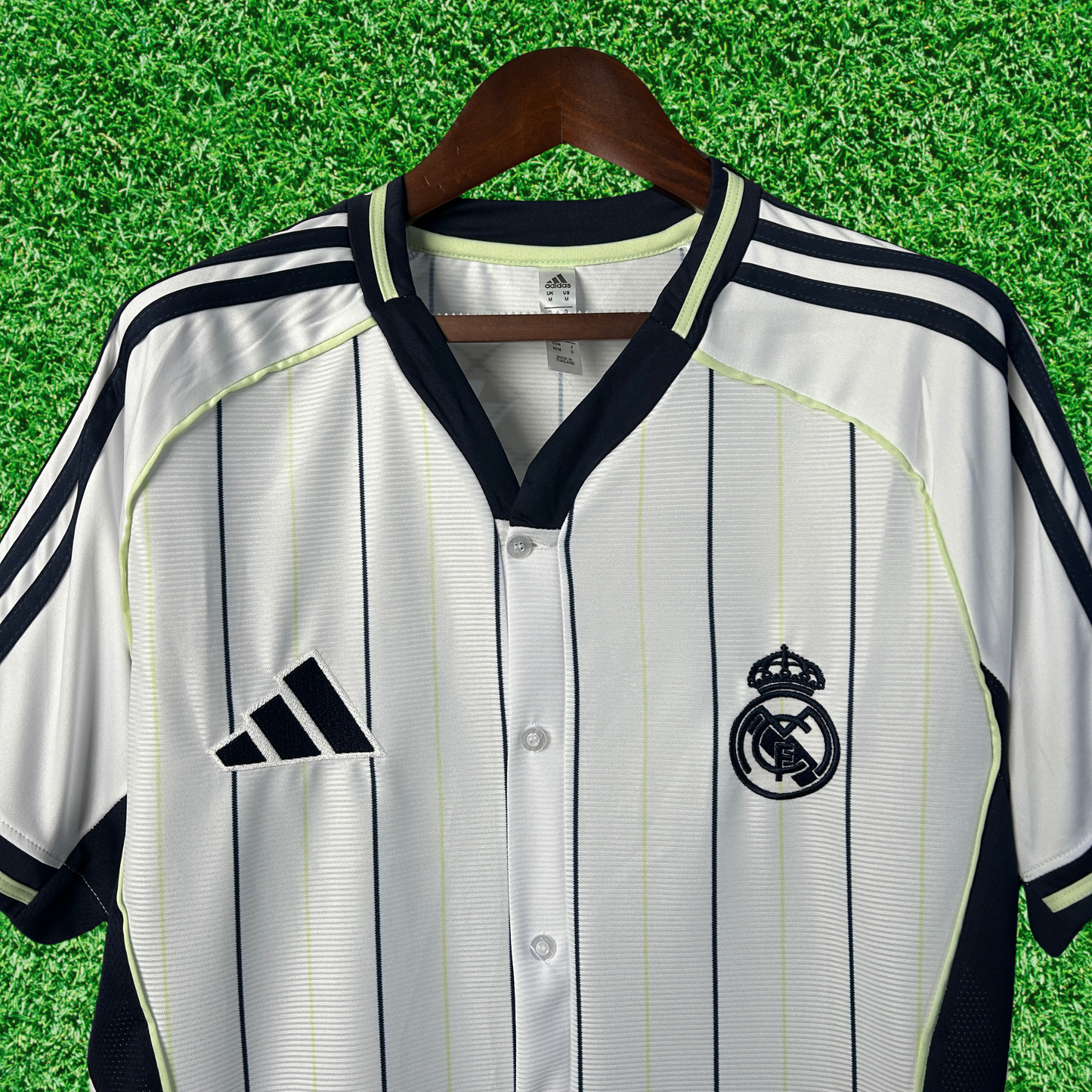 Real Madrid Baseball Jersey - US Pack 25/26 Retro 