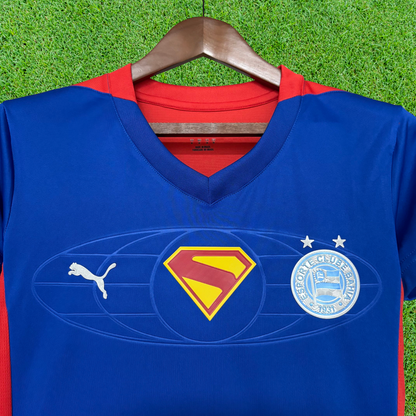 Camiseta de fan de Bahia Superman 25/26 para mujer 
