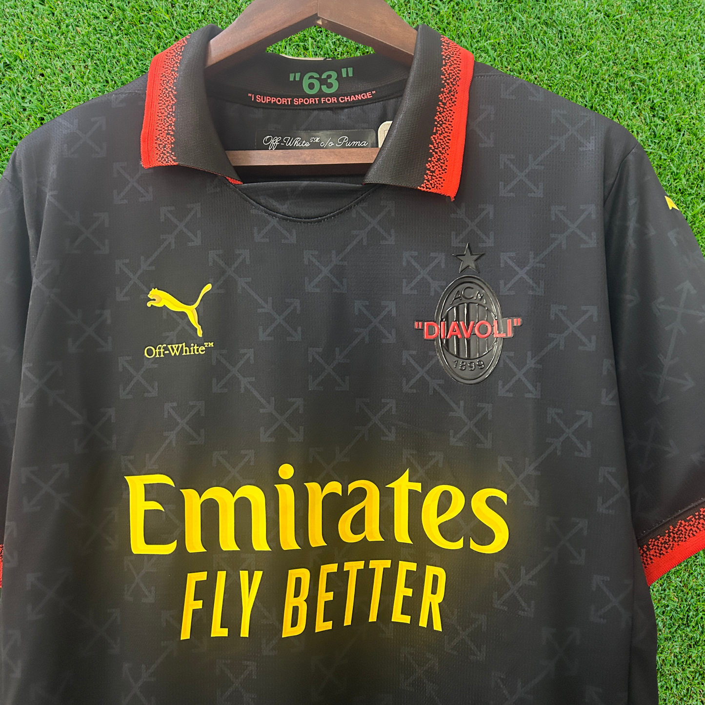 AC Milan Off-White 25/26 Fan Jersey