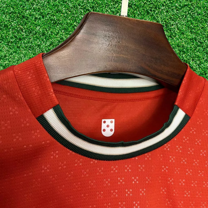Portugal Home Jersey 2025 Fan Version