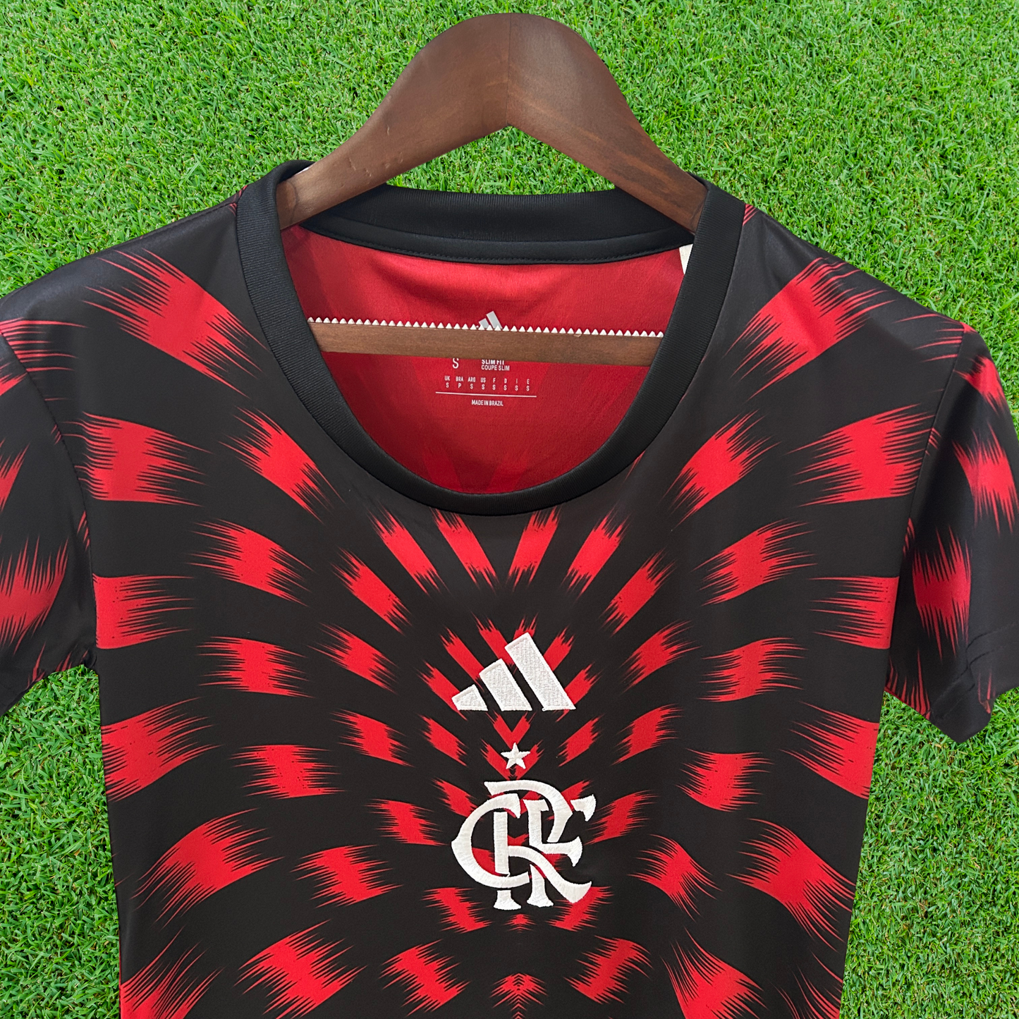 Camisa Flamengo Pré-Jogo 25/26 Feminina Torcedor