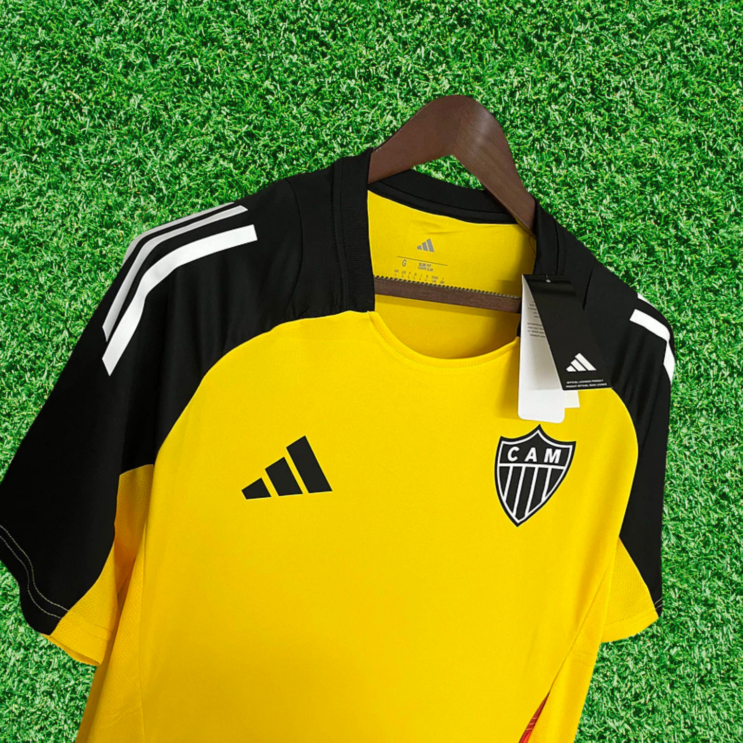 Atlético Mineiro Training Jersey, Yellow, 25/26, Fan Version