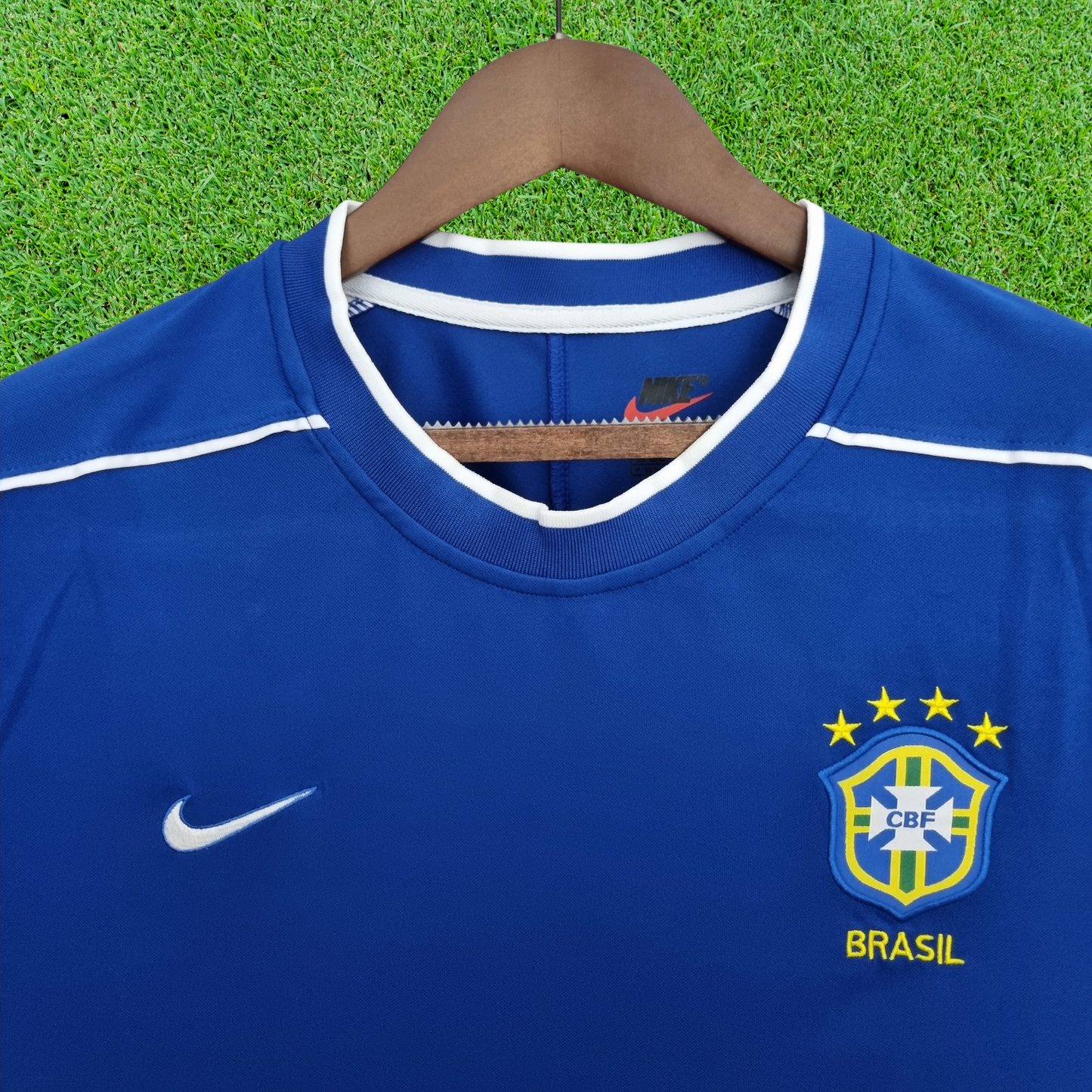 Brazil 1998 Retro Away Jersey 