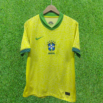 Brazil Home Jersey 24/25 Fan Version