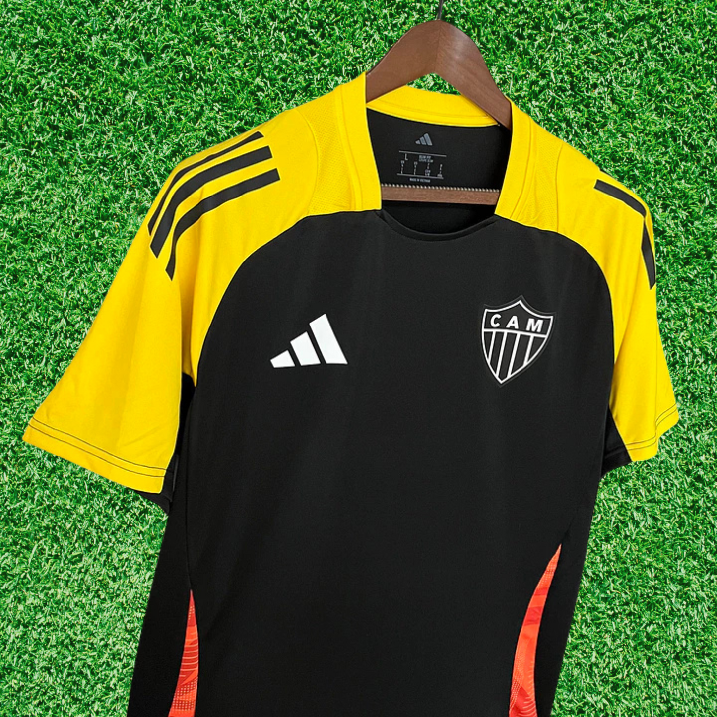 Atlético Mineiro Training Jersey, Black, 25/26, Fan Version