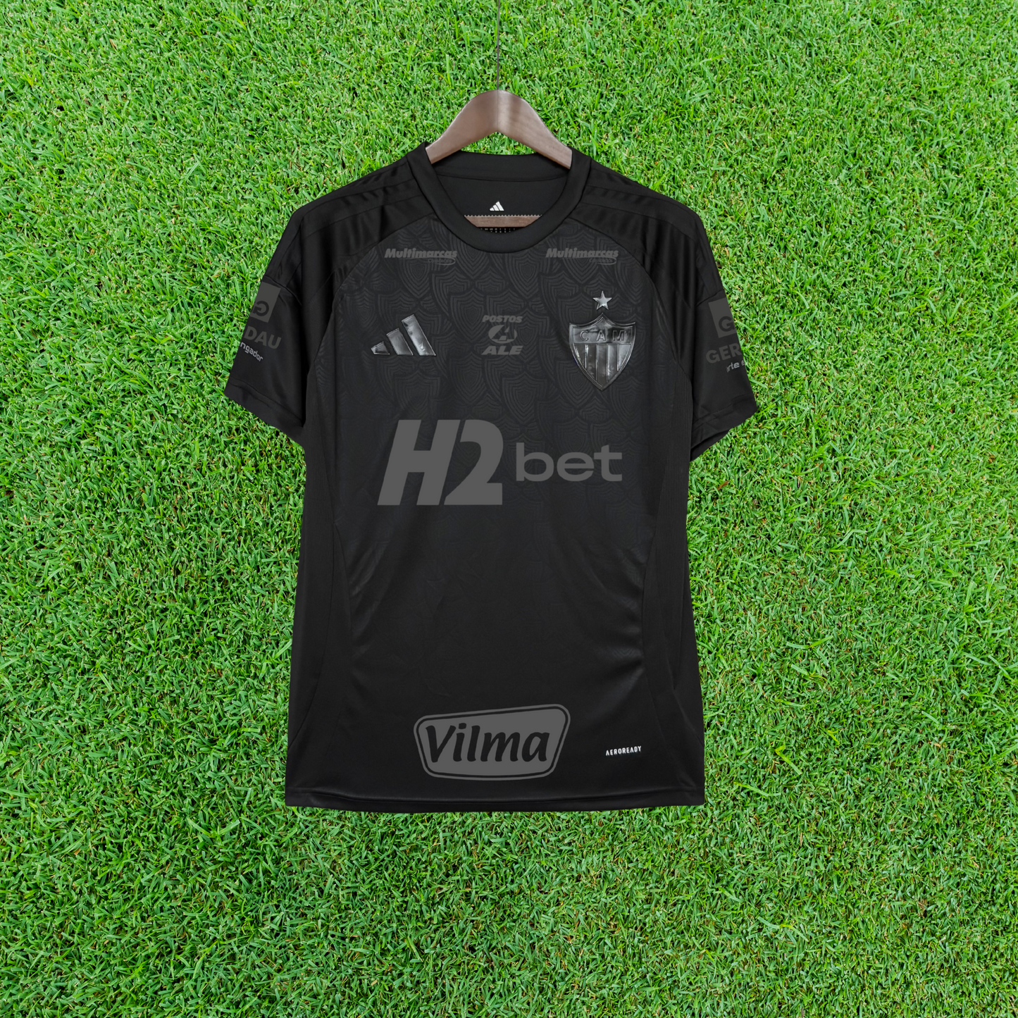 Camisa Atlético Mineiro All Black 25/26 Torcedor