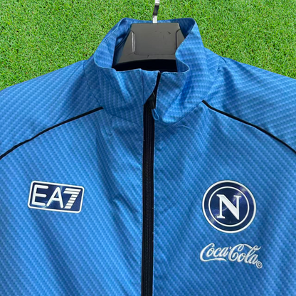 SSC Napoli Blue Windbreaker 25/26 
