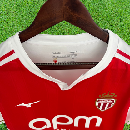 AS Monaco Home Jersey 25/26 Fan Version 