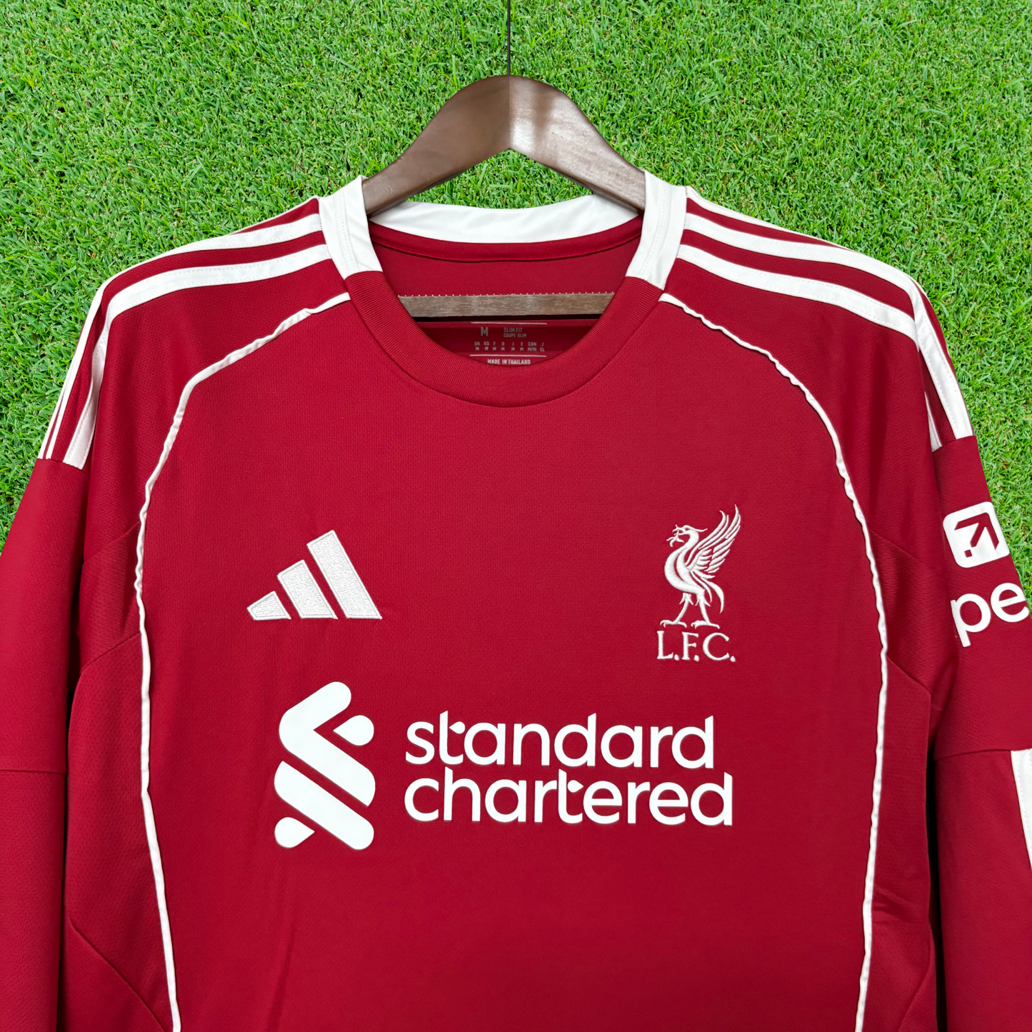 Liverpool FC Home Shirt 25/26 Long Sleeve 