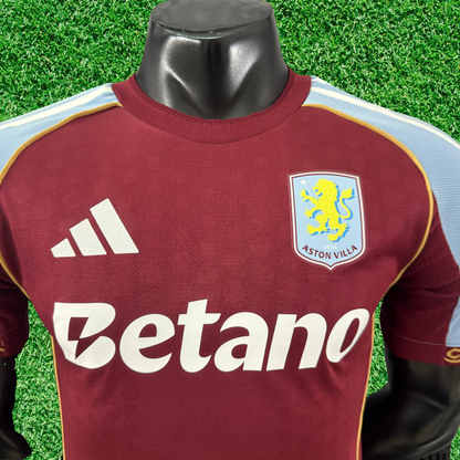 Aston Villa Home Shirt 25/26 Player 