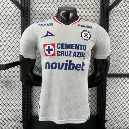 Cruz Azul 2025/26 Away Authentic Player FULL SPONSOR - Slim Fit