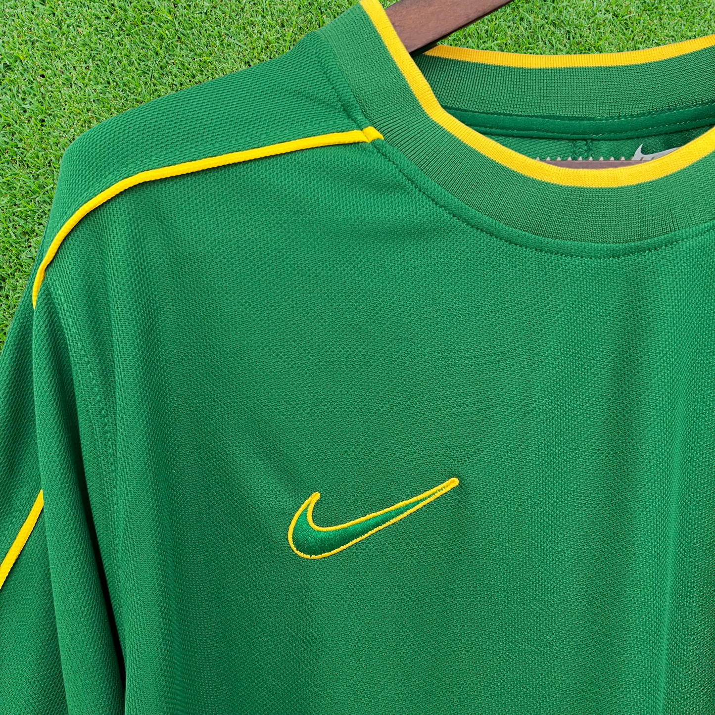Brazil Goalkeeper Jersey 1998 Retro 