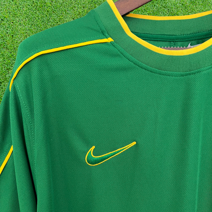 Brazil Goalkeeper Jersey 1998 Retro 
