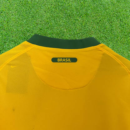 Brazil Home Jersey 2010 Retro