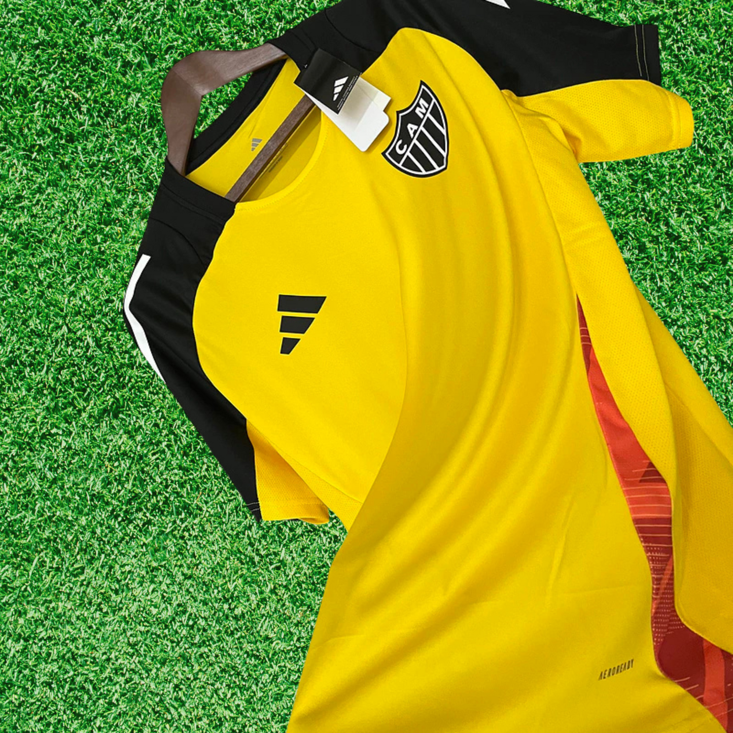 Atlético Mineiro Training Jersey, Yellow, 25/26, Fan Version