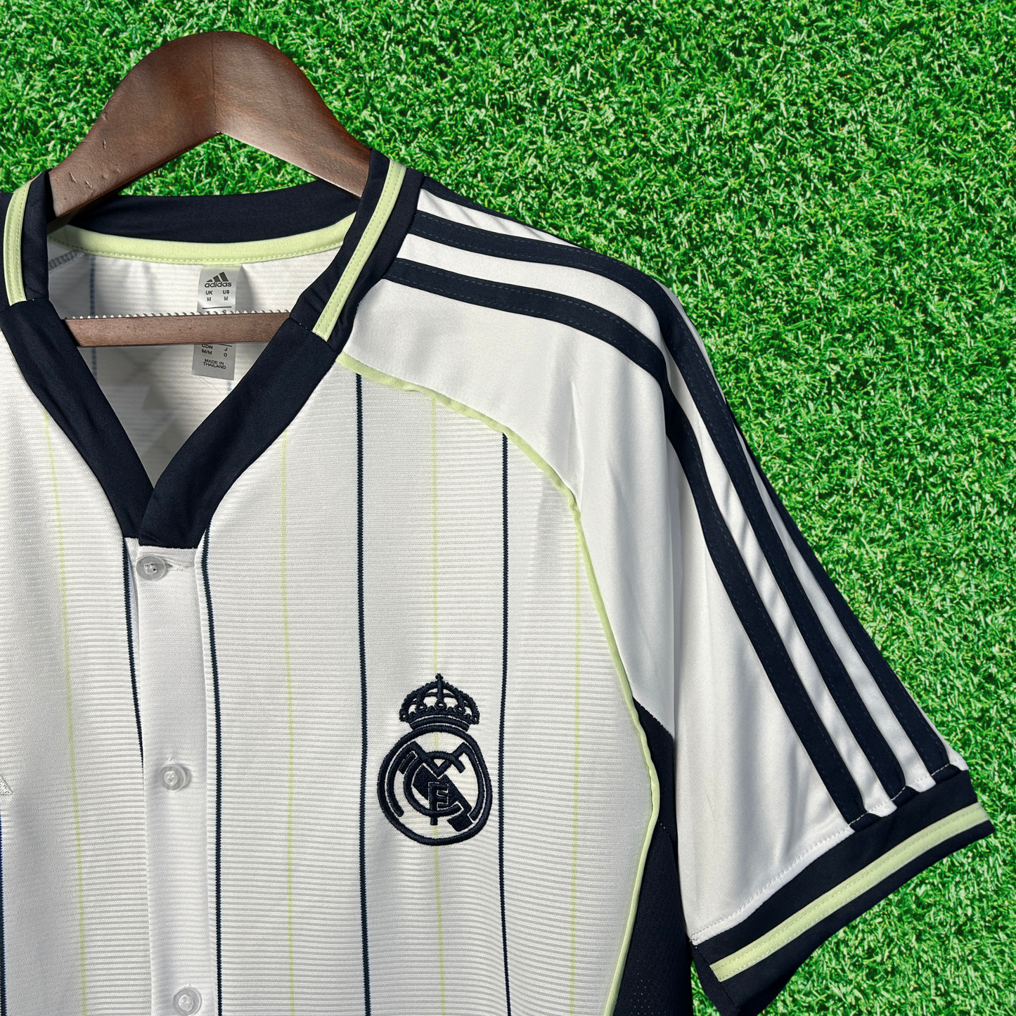 Real Madrid Baseball Jersey - US Pack 25/26 Retro 
