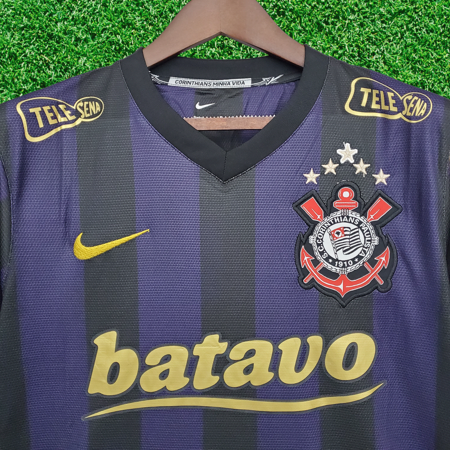 Camisa Corinthians III 09/10 Retrô