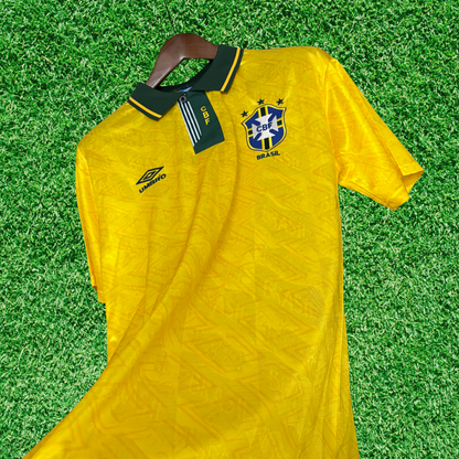 Brazil Home Jersey 91/93 Retro