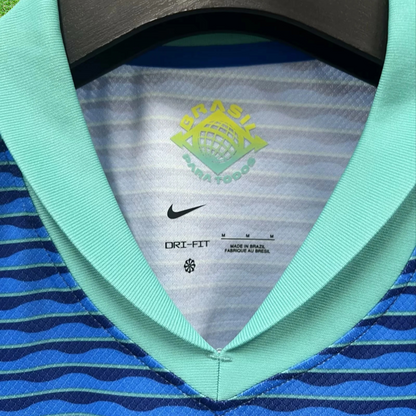Brazil Away Jersey 24/25 Fan Version