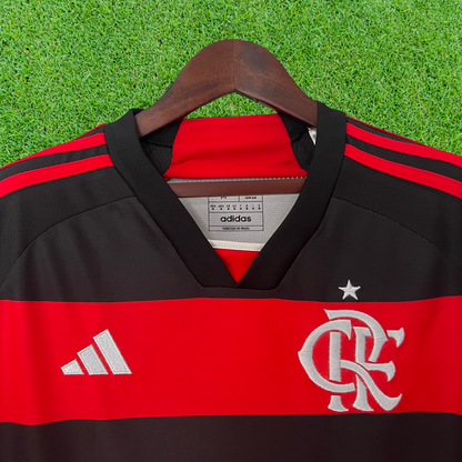 Flamengo Home Jersey 24/25 Long Sleeve