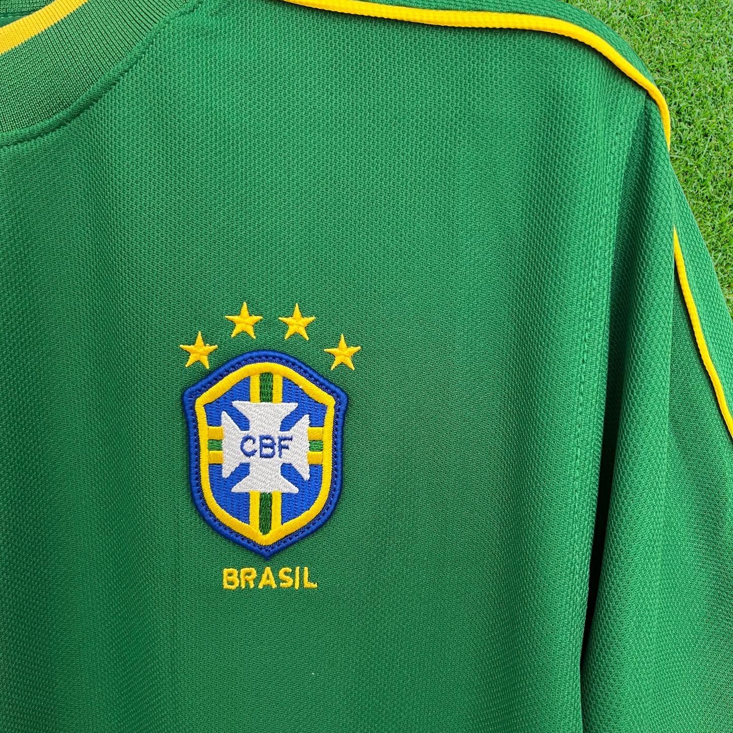 Brazil Goalkeeper Jersey 1998 Retro 