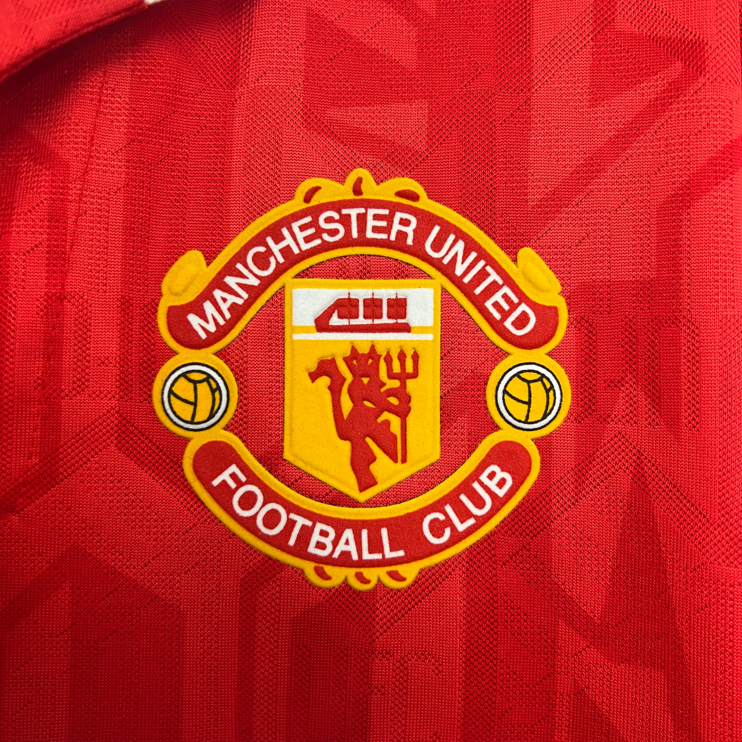 Camisa Manchester United I 92/94 Retrô Manga Longa
